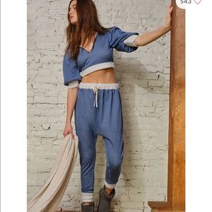 Free people crop set